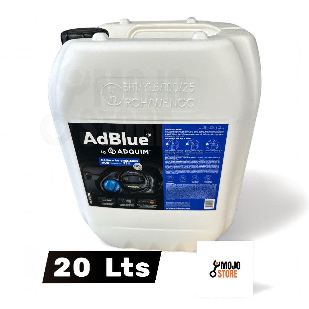 Aditivo AdBlue Urea 20L Euro VI Adquim Original | MOJOSTORE