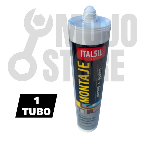 ADHESIVO DE MONTAJE ITALSIL 300g Gran Agarre
