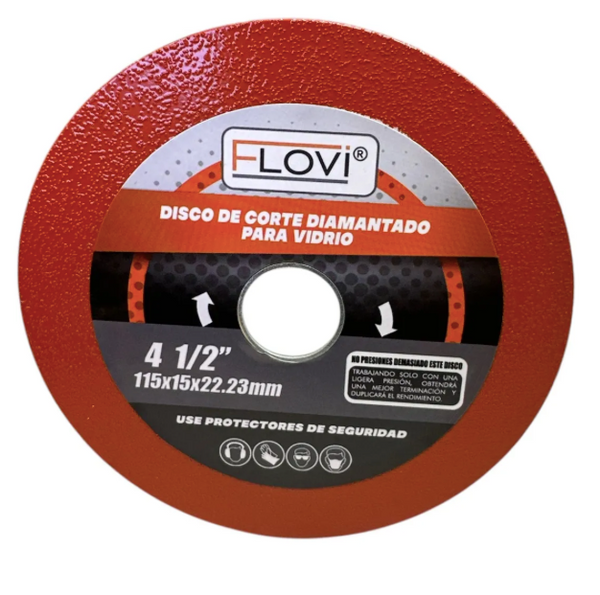 Disco De Corte Diamantado Para Vidrio Flovi
