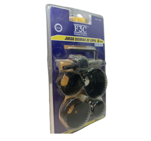 Set Brocas Copa para Madera F3C