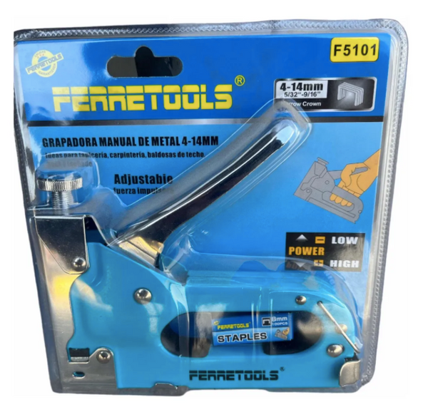 Engrapadora Corchetera Manual Grapadora Ferretools 4 - 14mm
