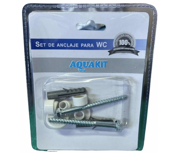 Set De Anclaje Para WC Aquakit