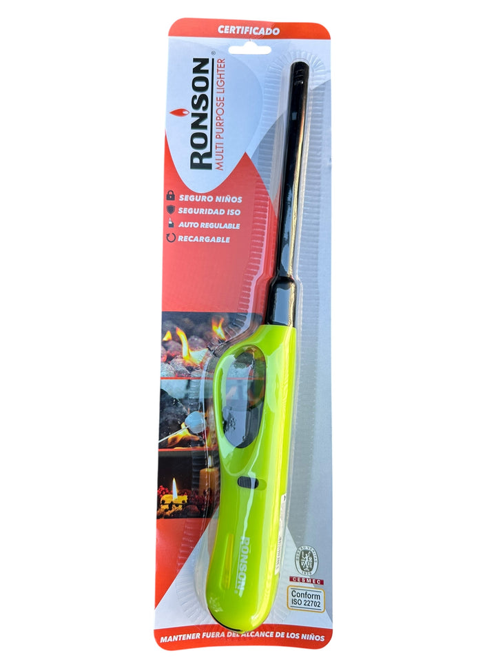 Chispero_tubo_largo_Ronson_amarillo_fluor