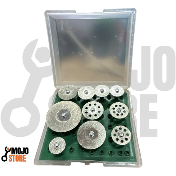 10 Discos Corte Diamantado Abrasivos Para Dremel y Multipropositos Renovator