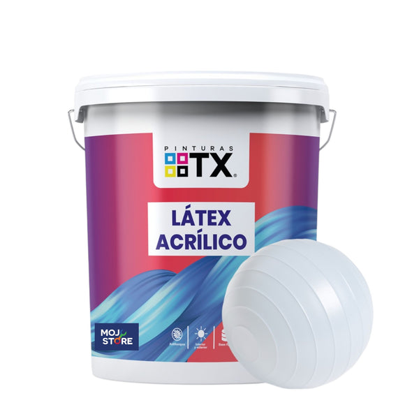 Tineta Pintura Latex Acrilico 20Kg 4GL Grupo Tx Transex