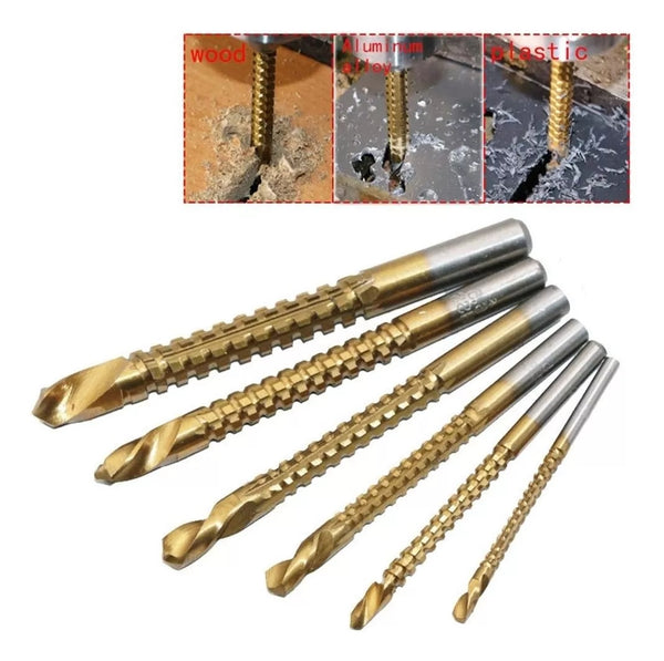 Set Brocas Caladoras De (3, 4, 5, 6, 6.5 y 8mm) Mojostore.