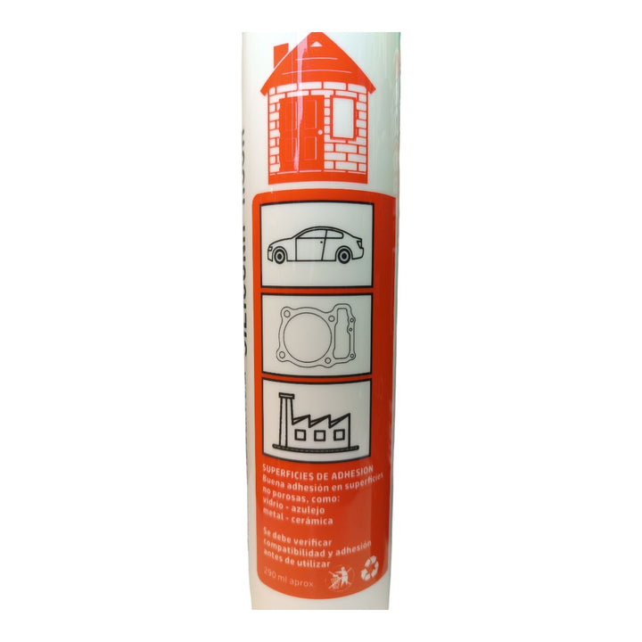 Silicona Alta Temperatura Roja sellosil mojostore2