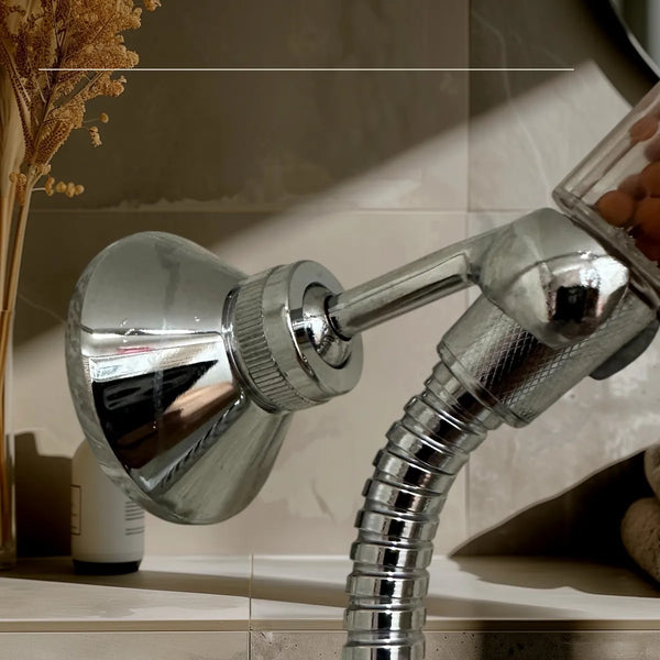 Soporte Para Mango Ducha - Metalico Con Fijacion Y Tarugo