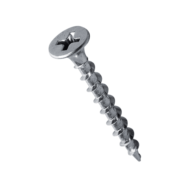TORNILLO CRS PARA MADERA 6x1 CAJA DE 100 UNIDADES ZINCADO
