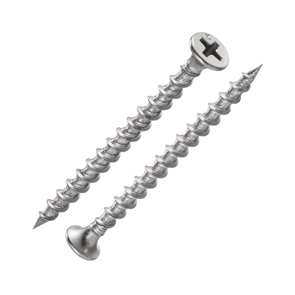 TORNILLO CRS PARA MADERA 6 x 1 5/8 CAJA DE 100 UNIDADES ZINCADO