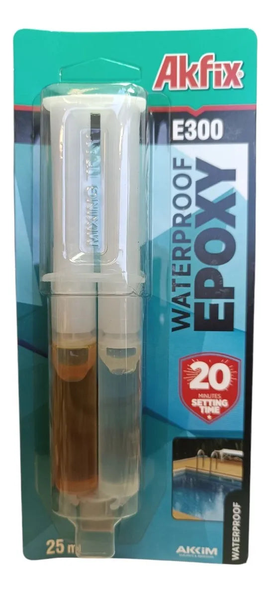E300 Adhesivo Epoxi Resistente Al Agua 25 ml