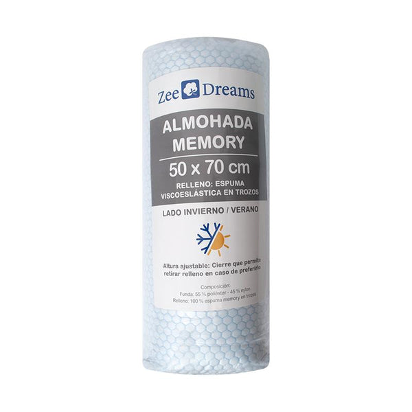 Almohada Memory Foam 50x70cm Invierno/Verano Zee Dreams