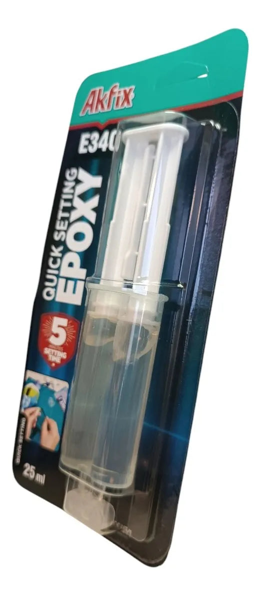 Adhesivo Epoxico Epoxy Bicomponente A+b Akfix 25ml
