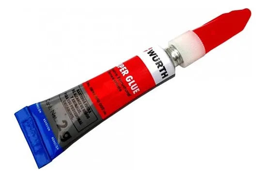 Pegamento Adhesivo Gotita Wurth 2ml Cianoacrilato SuperGlue.