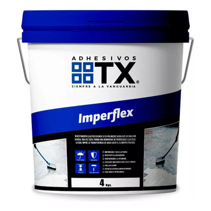 ImpermeabilizanteImperflex Membrana Impermeabilizante Blanca 20kg Grupo ...