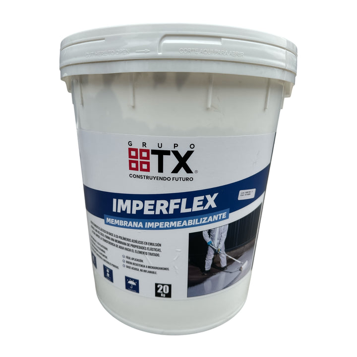 ImpermeabilizanteImperflex Membrana Impermeabilizante Blanca 20kg Grupo ...