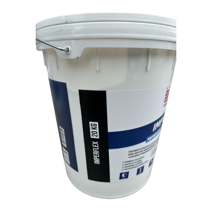 ImpermeabilizanteImperflex Membrana Impermeabilizante Blanca 20kg Grupo ...